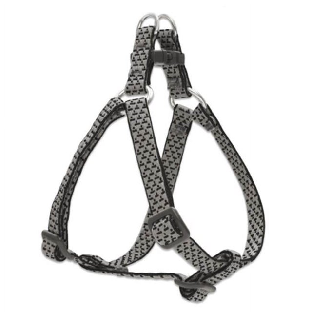 Eco Step-In Dog Harness, Non-Restrictive, Granite, 1/2 x 12 to 18-In. - 36595