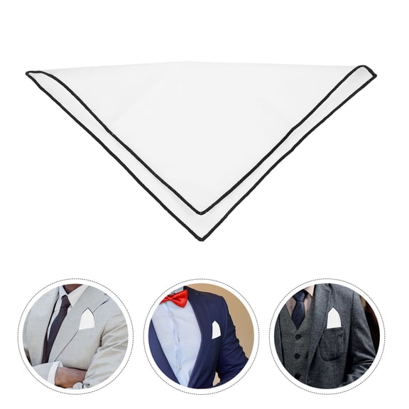LULULION Mens Suit Pocket Handkerchief Decorative Accessory for Wedding Party