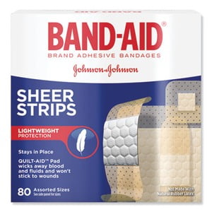 Tru-Stay Sheer Strips Adhesive Bandages