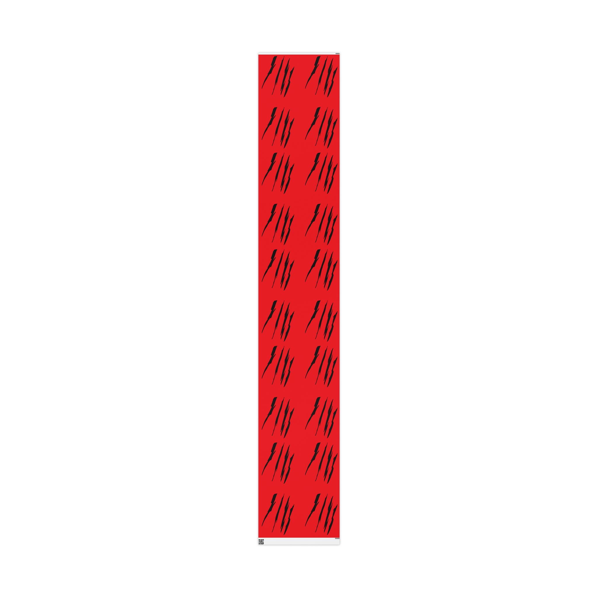 Effete Feline Claw Marks Scratch Gift Wrap Papers