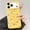 Yellow, variant on Textured Meteorite Cherry Case, 3D Crinkle Meteorite Cherry Phone Case Compatible with iPhone 13-17 Pro Max, Slim Protective Stylish Girly Cover (for 17Air,White)