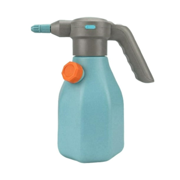 2500 ml de pulverizador de jardín de bomba eléctrica recargable de parto ajustable de trabajo de ahorro para para la limpieza de ventanas Azul