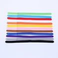 thumbnail image 1 of 12 Colors Puppy ID Collars Whelping Collars Adjustable Whelping Dog Band Newborn Soft Fabric Adjustable Identification Collar, 1 of 9
