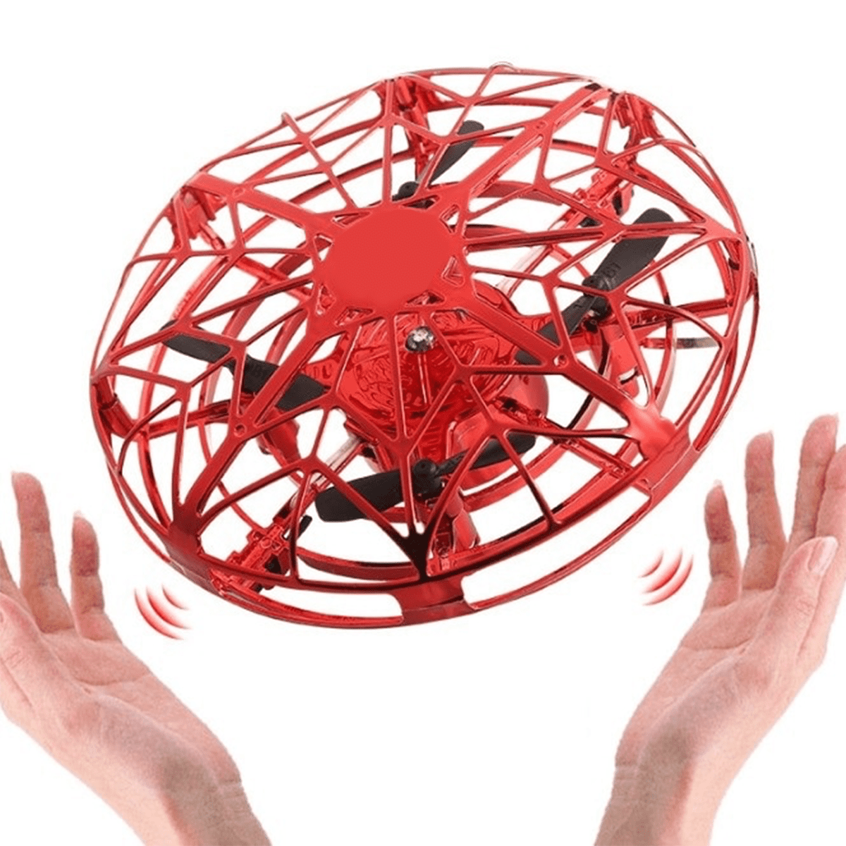 Mini Drone Quad Induction Levitation UFO Flying Toy Hand-Controlled Aerocraft