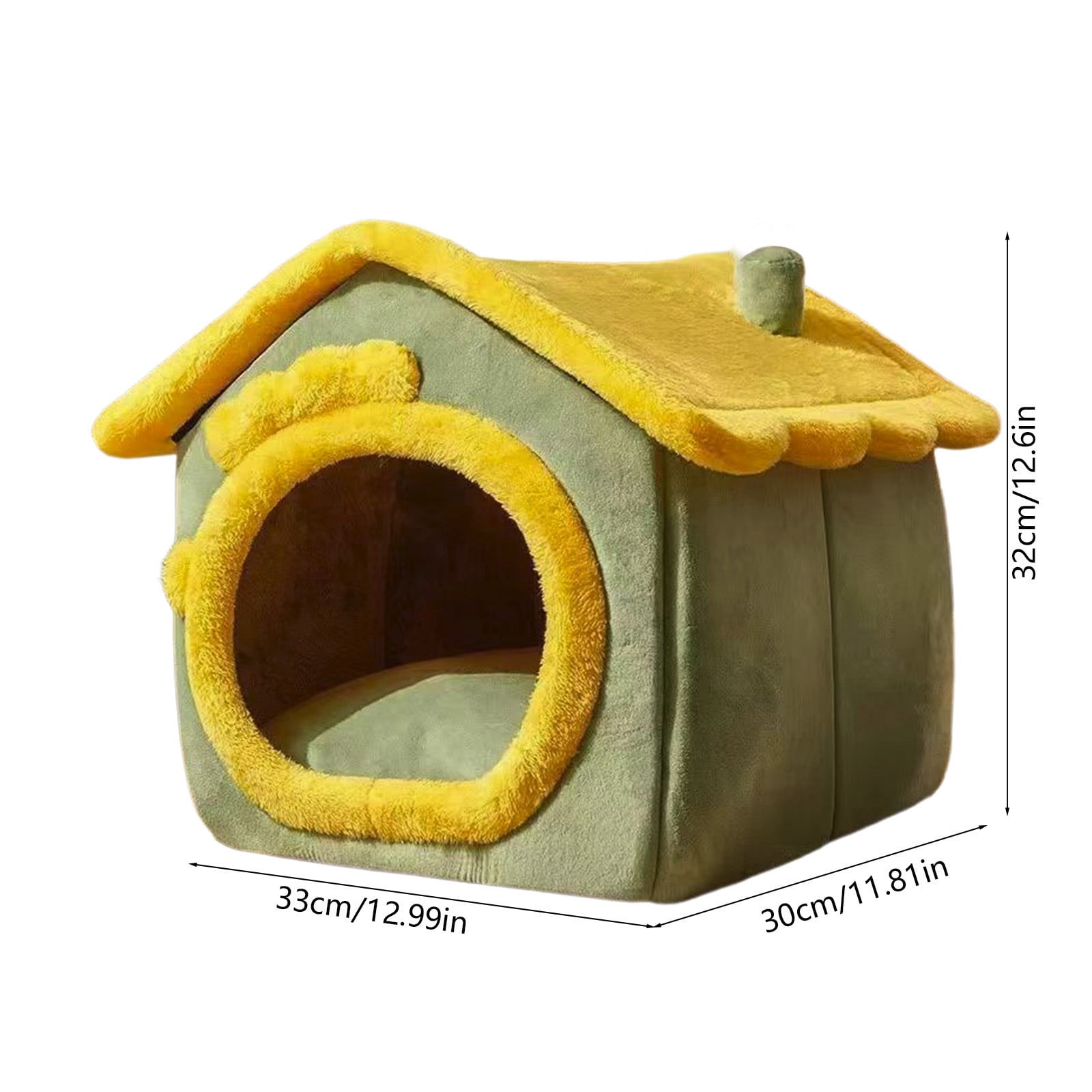 JLFNYA Indoor Dog House Winter Warm Dog House Insulation Washable Dog Kennel Cat Hideaway for Small and Medium-Sized Dogs and Cats