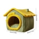 thumbnail image 3 of Dog House Foldable Pet Cats House Cats Beds Cats Tent Prevents Slip Bottom Removable Roof Soft Comfortable Pet Products, 3 of 6