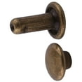 thumbnail image 1 of Remaches Para Cuero, 100 Uds., Remache De Doble Tapa, Tubular, Metal, Cuero, Artesanía, Reparaciones, Tachulas, Decoración, 1 of 8