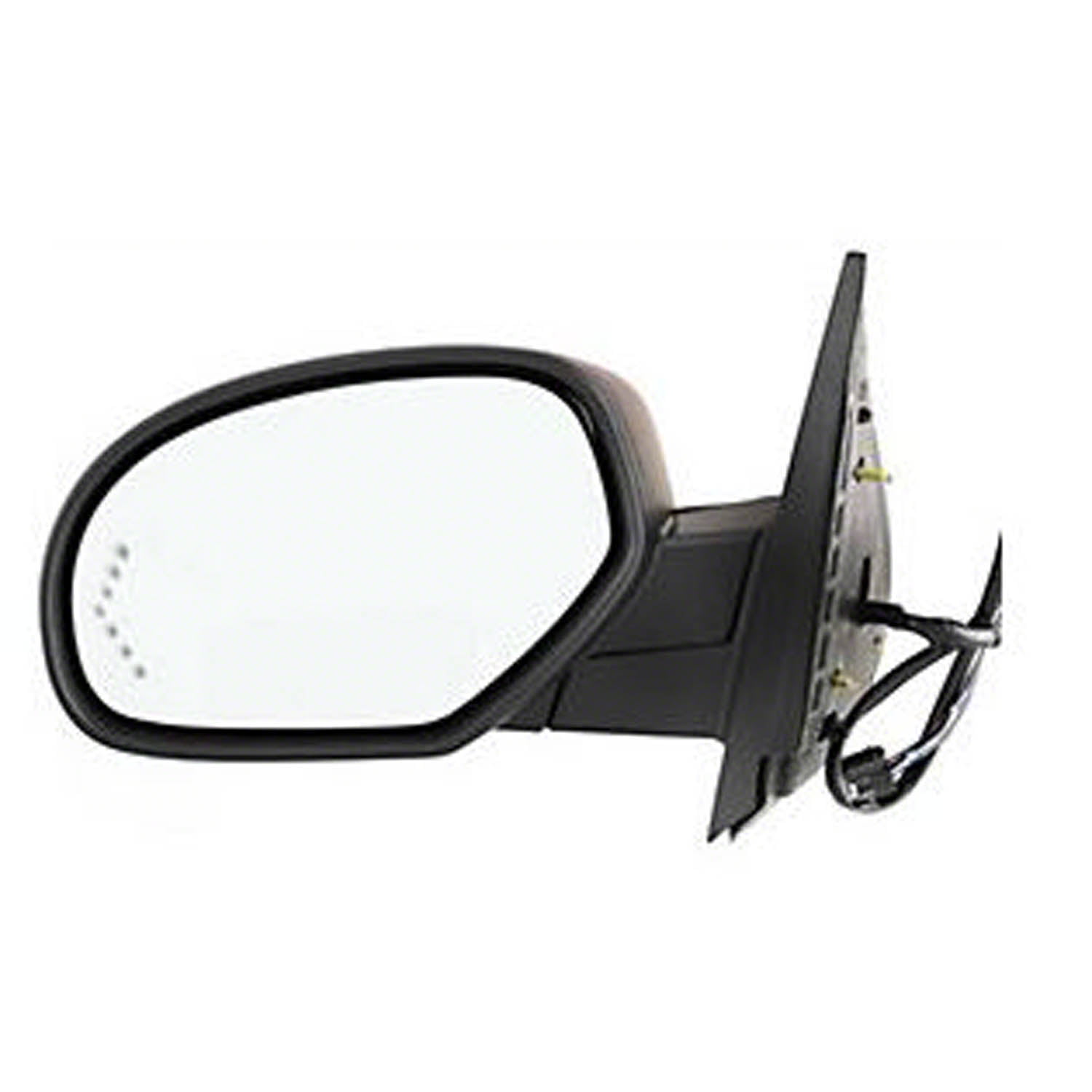 Aftermarket 2007-2014 Chevrolet Tahoe Driver Side Left Heat Signal Manual Folding Power Door 2007 Chevy Tahoe Driver Side Mirror Replacement