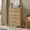 Natural, variant on Litake Fluted Dresser for Bedroom with 5 Deep Drawers, 47.2 in Tall Chest of Drawers, Curved Profile Design, Modern Wooden Dresser, for Living Room, Kids Room, Hallway, Black