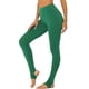 thumbnail image 1 of Disfraz de Halloween Leggings De Mujer Pantalones De Estribo De CintuElástiDe Color Sólido Verde oscuro XS, 1 of 5