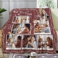 thumbnail image 4 of Best Mom Ever Custom Blanket, Birthday Gifts for Mom from Daughter Son with Pictures, Customized Photo Collage Mother Blankets Wife Birthday Gifts, Personalized Flannel Blanket with Photo as a Gift, 4 of 6
