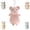 pink, variant on 7.1'' Stuffed Plush Mouse Dolls, Cute Soft Animals Plushie Pranks Spoof Stuff Toys Gifts&Home Decor