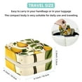 thumbnail image 5 of Thanksgiving Pear Travel Portable Square Jewelry Organizer with Ring, Earring, Necklace, and Bracelet Storage - Suitable for Girls and Women, 5 of 6
