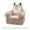 Brown, variant on Cartoon Plush Kids Sofa Cover, Removable & Washable Velvet Slipcover for Toddler Armchair, Cute Animal Design (Deer/Elephant/Owl)