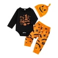 thumbnail image 4 of mgoYE Baby Boys Girls My First Halloween Clothes Newborn Infant Pumpkin Pants Set Size 3-6 Months, 4 of 5