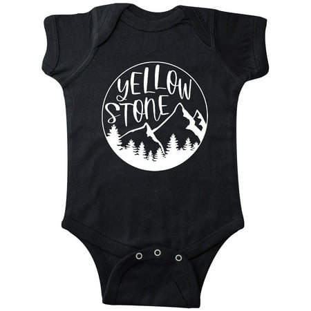 

Inktastic Yellowstone National Park- Mountains Gift Baby Boy or Baby Girl Bodysuit