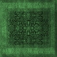 thumbnail image 1 of Ahgly Company Indoor Square Persian Emerald Green Traditional Area Rugs, 7' Square, 1 of 4