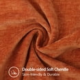 thumbnail image 3 of decorUhome Chenille Throw Pillow Covers 26x26 Set of 2, Soft Farmhouse Decorative Pillow Covers, Rust(Pillow Cover Only, No Inserts Included), 3 of 10