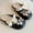 Black, variant on Anti Slip Soft Sole Girls Clogs Mary Jane Princess For Toddler Baby Girls And Mom Wear Kids Footwear