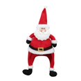 thumbnail image 2 of Cómodo gorro rojo de Papá Noel para mujeres, hombres, adultos y niños, ideal para cosplay festivo., 2 of 9