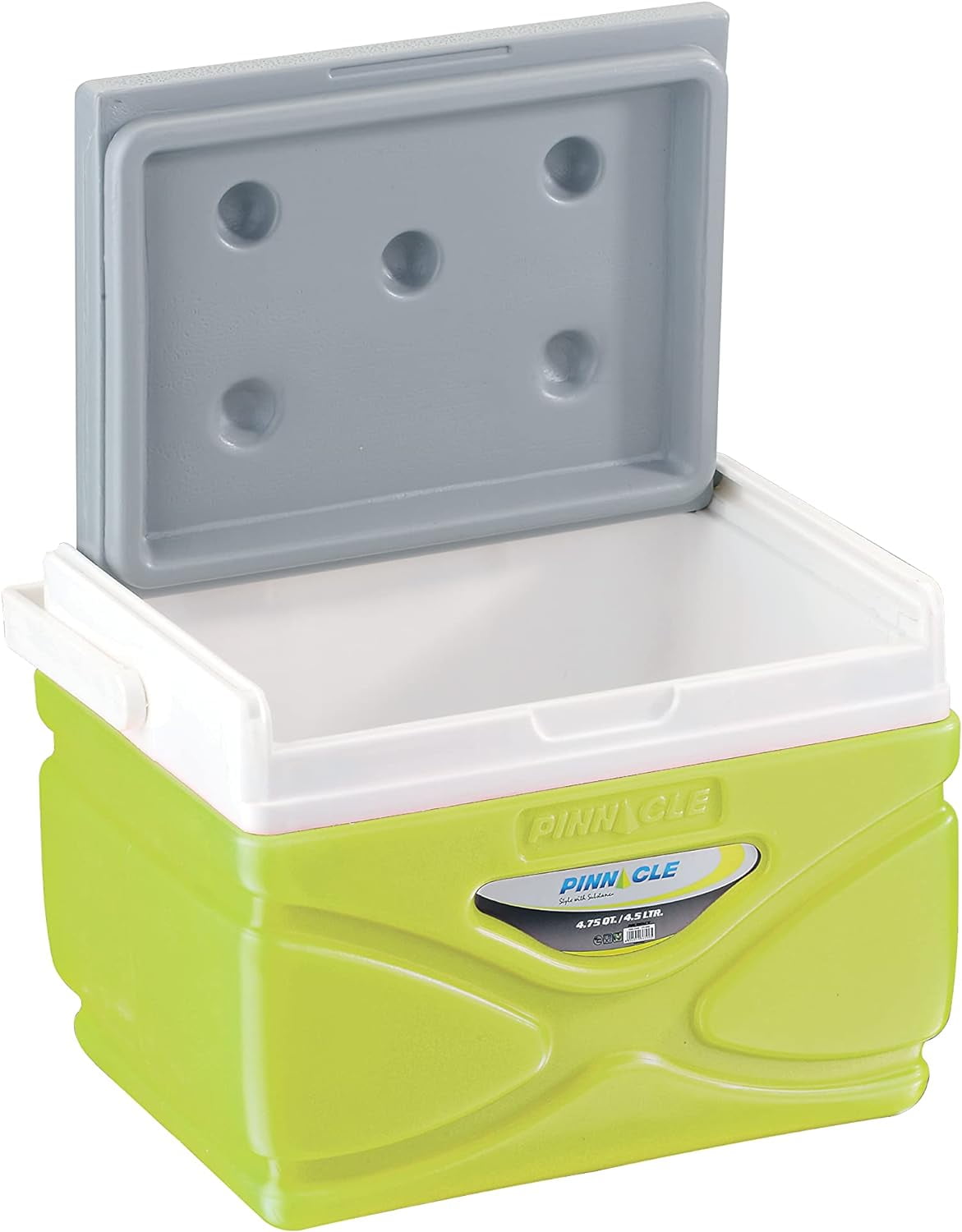 Pinnacle Portable Picnic Cooler 4.5 L Hard Insulated Coolbox with Handle – Green