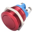 thumbnail image 3 of Lishi Stainless Steel 16mm Waterproof Self-Reset Power Button Switch (Red), 3 of 20