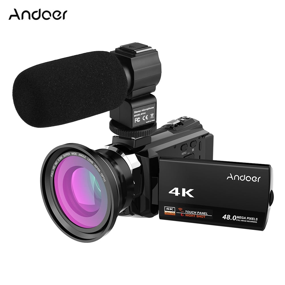 Video Camera Camcorder 2.7K Ultra HD YouTube Vlogging Camera 36MP Night Vision 