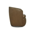 thumbnail image 5 of Signature Design by Ashley Kierreys 360 Degree Leather Upholstered Swivel Chair, Caramel, 5 of 7