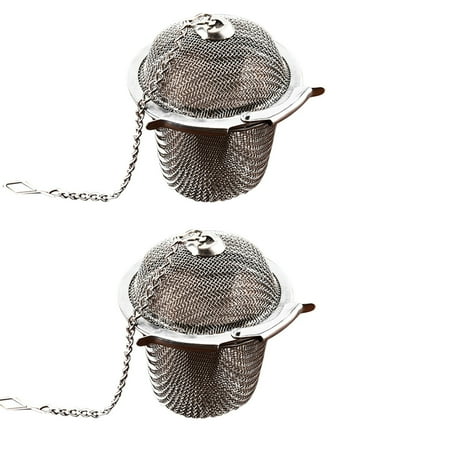 

Jmntiy 2PC Creative Stainless Steel Tea Infuser Tea Strainer Hanging Tea Strainer Tea Compartment Kitchen Tool Clearance