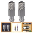 thumbnail image 1 of Nestingho 2Ud Adaptadores De Aguja Para Jeringa De Metal Plateado Para Dispensación Industrial Y Uso Doméstico, 1 of 8