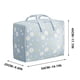thumbnail image 3 of Fiudx Liquidación de ahorros de verano Bolsa de almacenamiento de edredones de ropa de gran tamaño, caja de almacenamiento de clasificación de armario, bolsa de almacenamiento portátil con cremallera, 3 of 4