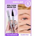 thumbnail image 2 of Lápiz para cejas SHEGLAM Real Flow Laminating rubio, 2 of 6