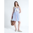thumbnail image 2 of Free Assembly Women's Sleeveless Smocked Cotton Mini Dress, Sizes XS-XXL, 2 of 5