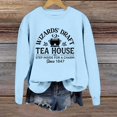 thumbnail image 2 of Venzia Women Halloween Crewneck Sweatshirt, Black Long Sleeve Pullover Top, Casual Fall Graphic Sweatshirt, 2 of 4