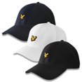 thumbnail image 1 of Lyle & Scott Mens 2025 The Course Cotton Blend Elasticated Band Golf Cap, 1 of 4