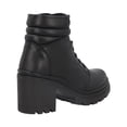 thumbnail image 2 of Botas Vitalia Mujer Piel Casual Ajustable Comoda Resistente Suela Alta Negro Talla 24.5, 2 of 4