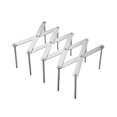 thumbnail image 1 of 3pcs Lid Holder Made Of Stainless Steel, Rib Holder Length Adjustable, Cover Holder Drawer Drawer F, 1 of 5