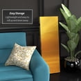 thumbnail image 3 of 4 ft. Short Double Sided Sunrise¬† Canvas Folding Screen, 3 of 7