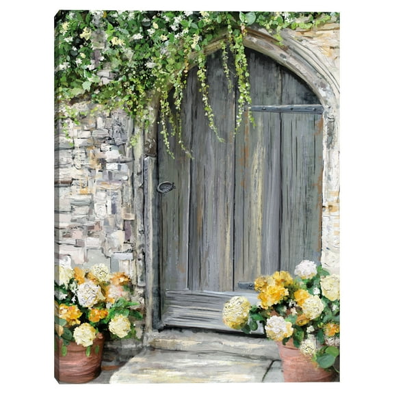 Gracious Entry by Studio Arts Canvas Art Print