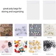 thumbnail image 4 of 1000 PCS Small Plastic Bags, 2x3 Inch Mini Zip Baggies Resealable Little Poly Bag for Jewelry Pills Diamond, 4 of 6