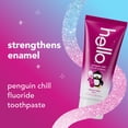 thumbnail image 5 of hello Penguin Chill Kids Toothpaste with Fluoride, Cherry Mint, 4.2 oz Tube, 5 of 15