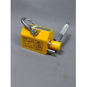 INTBUYING 220lbs/100kgs Steel Magnetic Lifter Heavy Duty Crane Hoist Neodymium Magnet for Hoist Shop Crane