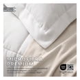 thumbnail image 2 of Set Edredón King Size + Funda De Almohada + Sábanas 7 Pzas Real Textil Blanco - Beige, 2 of 8