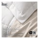 thumbnail image 2 of Set Edredón Individual + Funda De Almohada + Sábanas 5 Pzas Real Textil Blanco - Beige, 2 of 8
