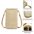 thumbnail image 3 of Bolso bandolera de paja, bolso de playa style2, 3 of 5