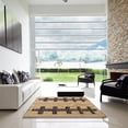 thumbnail image 7 of Ahgly Company Machine Washable Indoor Rectangle Abstract Red Brown Area Rugs, 2' x 3', 7 of 7