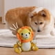 thumbnail image 1 of Juguete chillón para perros, Animal de peluche con chirriadores, animales de peluche calmantes para perros, juguete interactivo para regalo para masco León, 1 of 8
