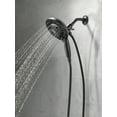 thumbnail image 4 of 5-Spray H2Okinetic® In2ition® Two-in-One Shower in Matte Black 58480-BL-PK, 4 of 16