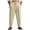 Khaki, variant on Linen Pants Men Pleated Ankle Cuff Harem Elastic Drawstring Closure Multi Solid Colors Relaxed Fit,Sizes S-3XL