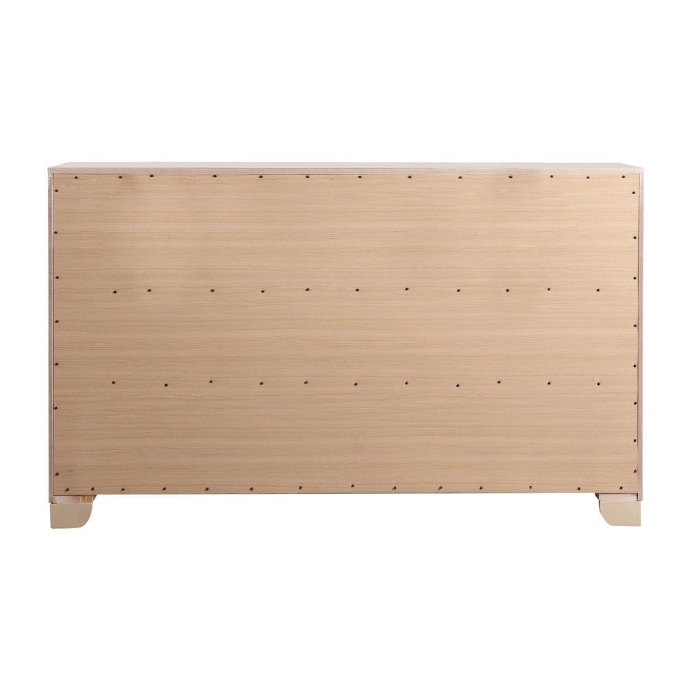 Glory Furniture Hollywood Hills Dresser in Pearl Color
